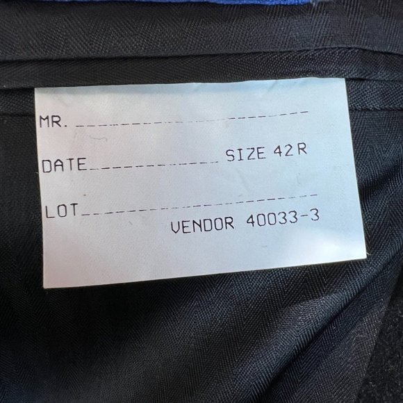 Stafford Blazer Jacket Sport Coat 42R Men Black 100% Camel Hair 2-Button Classic - Picture 11 of 13